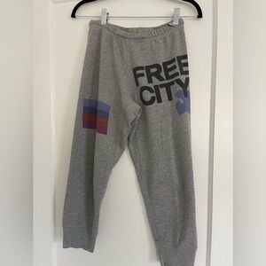 Free city ankle sweatpants